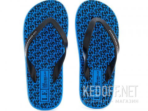 В'єтнамки Las Espadrillas F6574-4227 Made in Italy (блакитний/чорний) - фото (Артикул: F6574-4227)